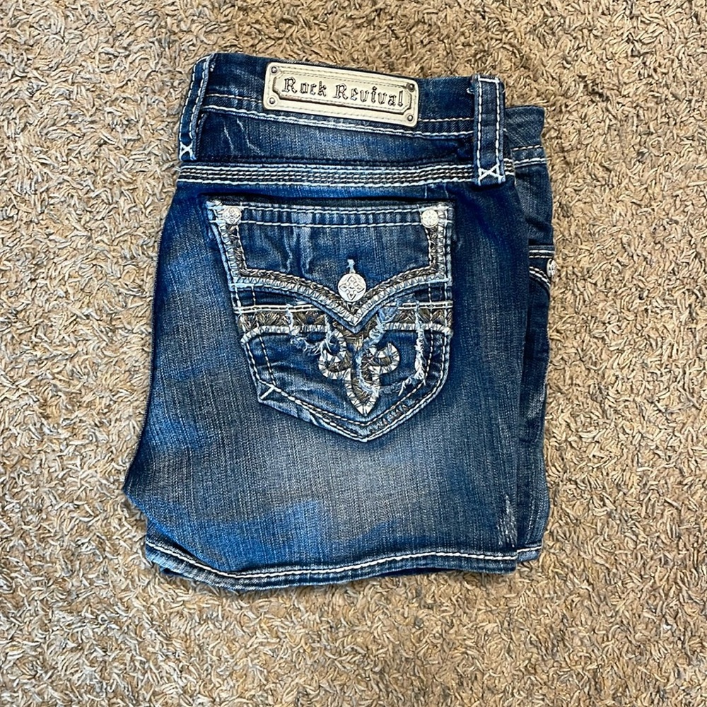 Rock Revival Jean Shorts